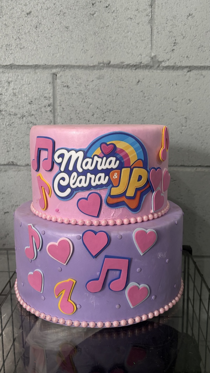 Bolo Fake Maria Clara E Jp - Toque Mágico Decoração e pegue e monte