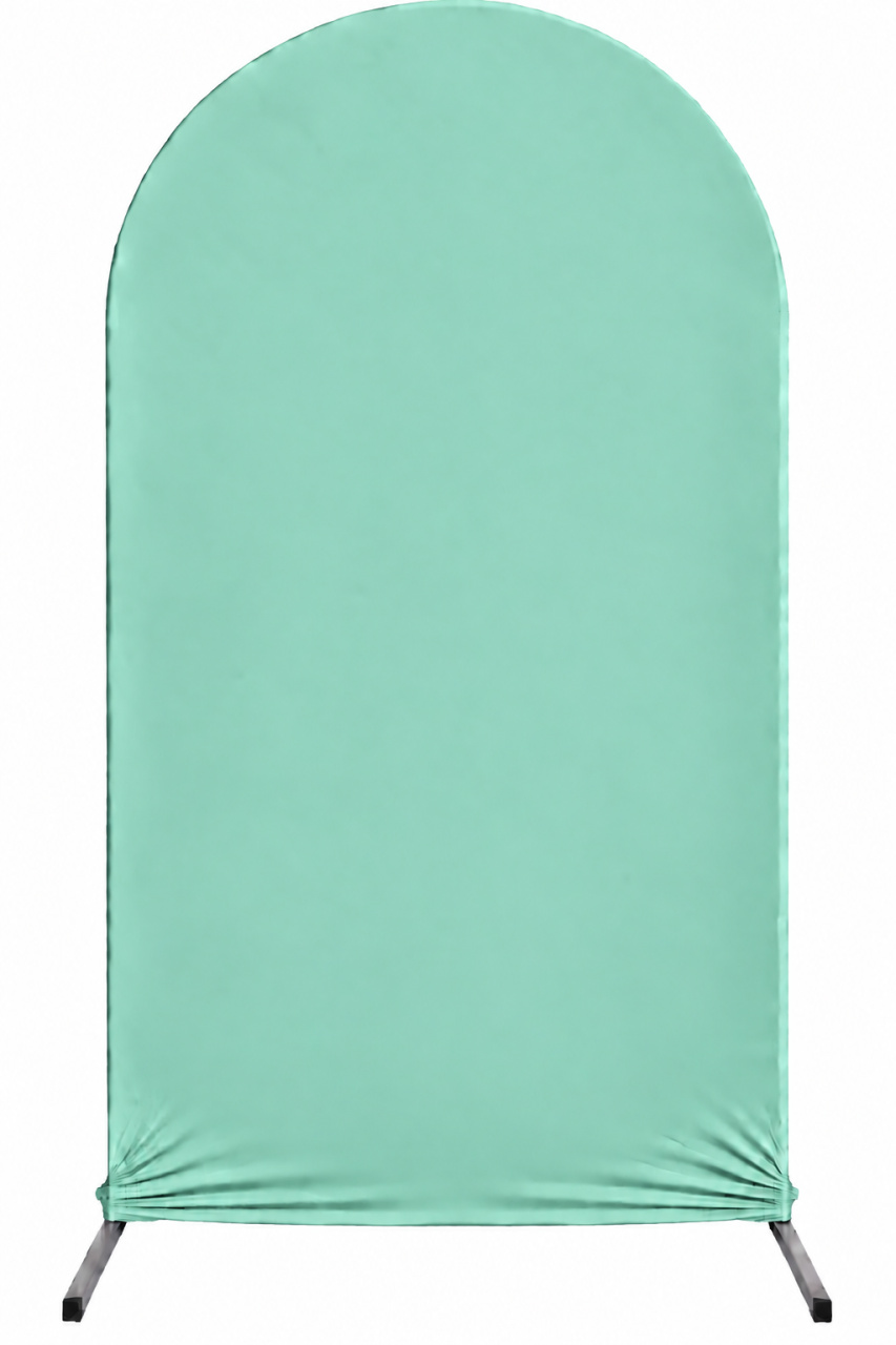 Tecido Painel Romano Verde Água - Toque Mágico Decoração e pegue e monte