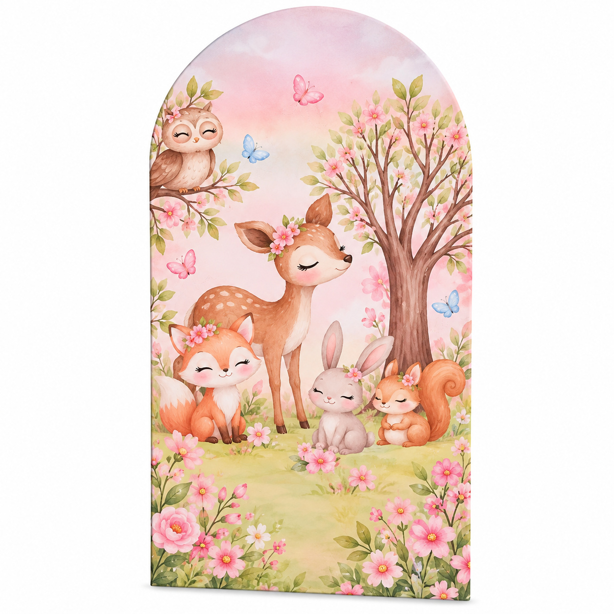 Tecido Painel Romano Bosque Encantado - Toque Mágico Decoração e pegue e monte