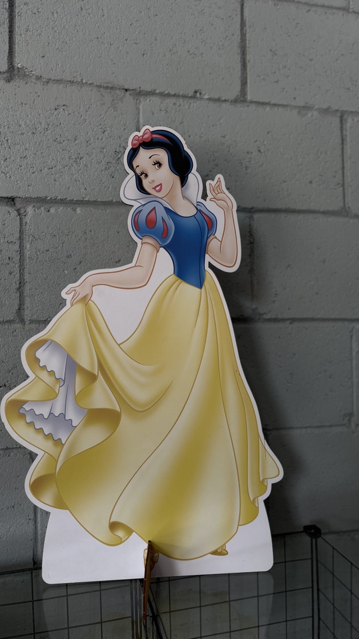 Display Branca de Neve Grande - Toque Mágico Decoração e pegue e monte