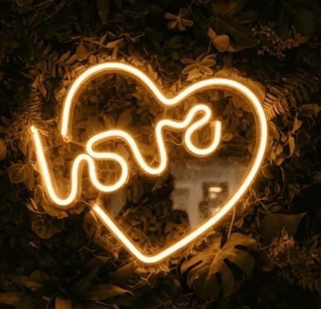 Led Love - Toque Mágico Decoração e pegue e monte