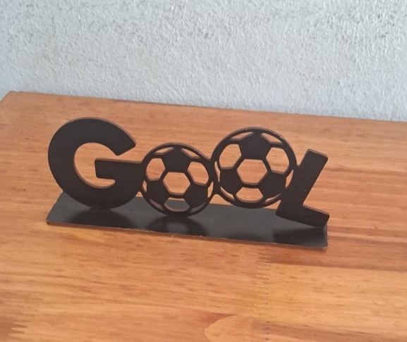 Display de Mesa Gool - Nuza Artes Decoração, Pegue e Monte e Festa na Mesa