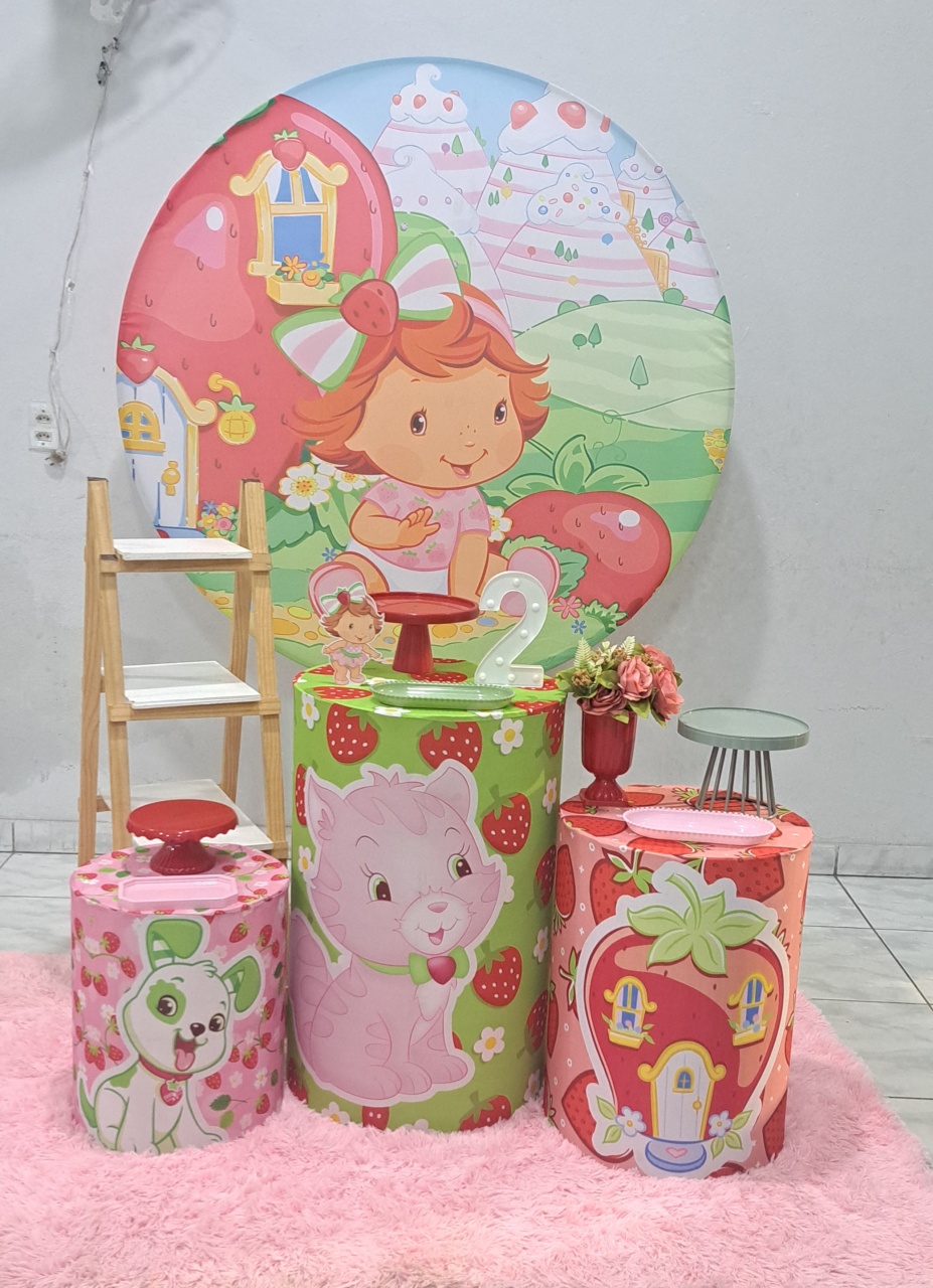 Moranguinho Kit Pegue E Monte - Nuza Artes Decoração, Pegue e Monte e Festa na Mesa