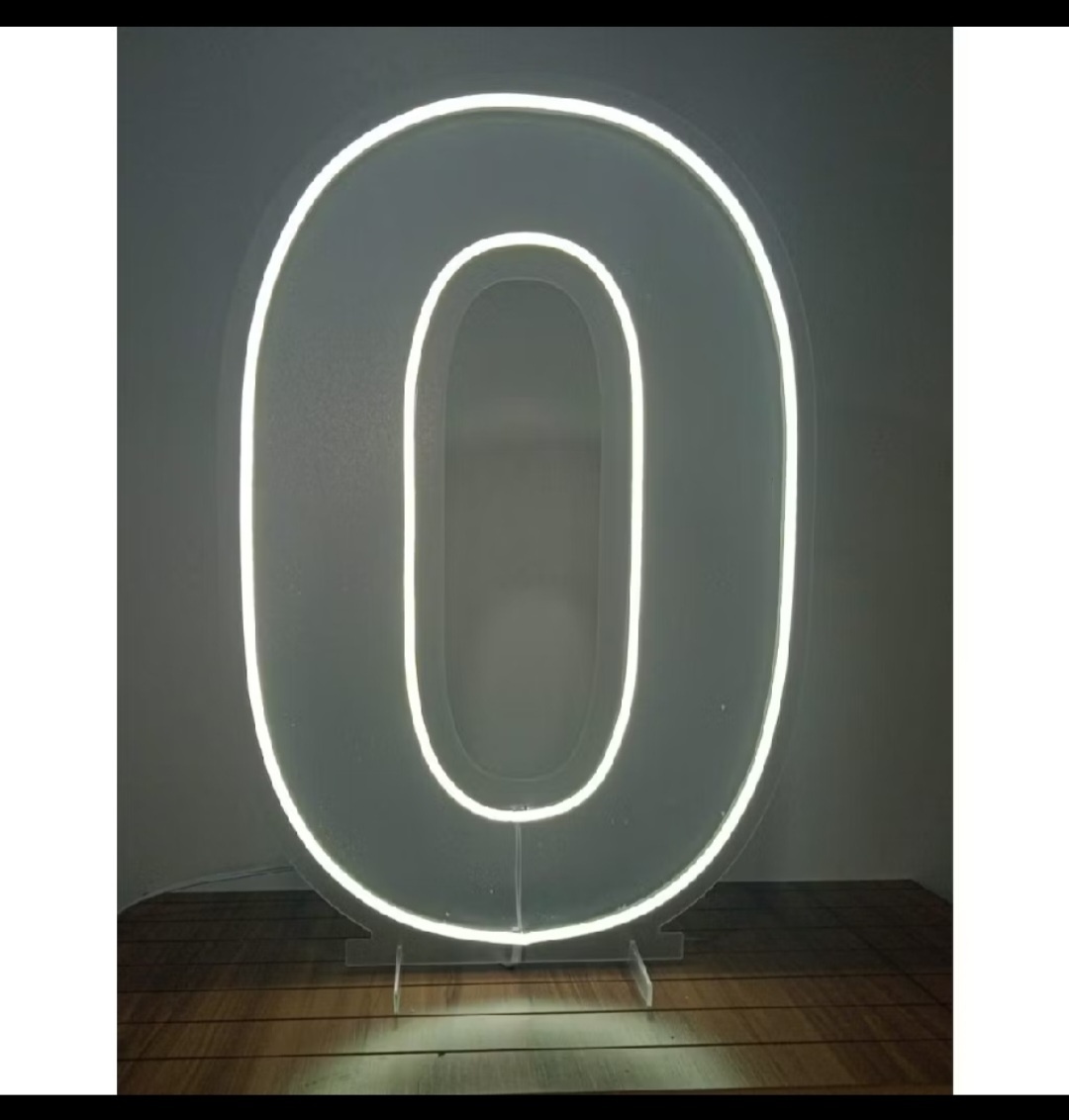 Led N0 50Cm Branco Frio - Nuza Artes Decoração, Pegue e Monte e Festa na Mesa