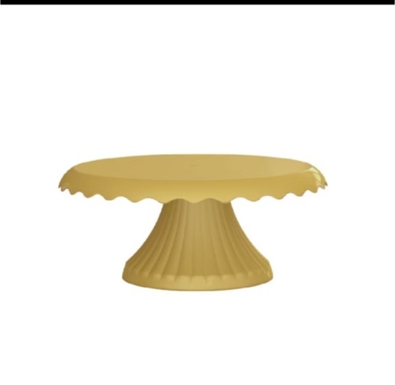 Boleira Cake 19Cm Dourada - Nuza Artes Decoração, Pegue e Monte e Festa na Mesa