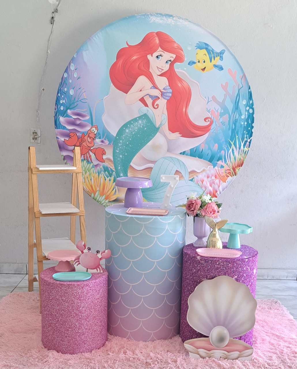 Ariel Kit Básico ( Pegue E Monte) - Nuza Artes Decoração, Pegue e Monte e Festa na Mesa