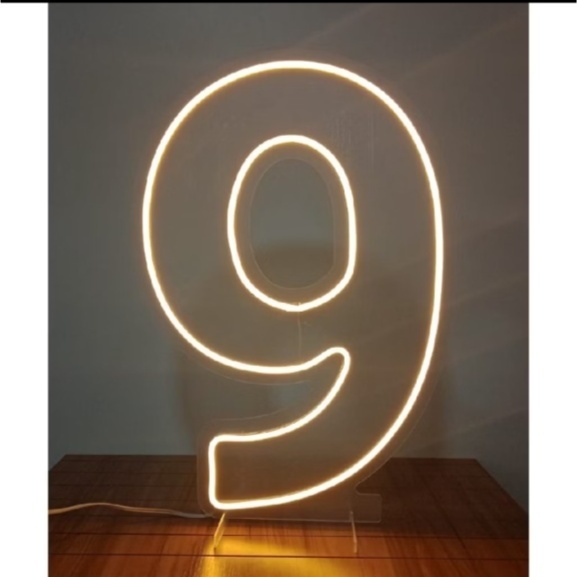 Led N9 50Cm Branco Frio - Nuza Artes Decoração, Pegue e Monte e Festa na Mesa