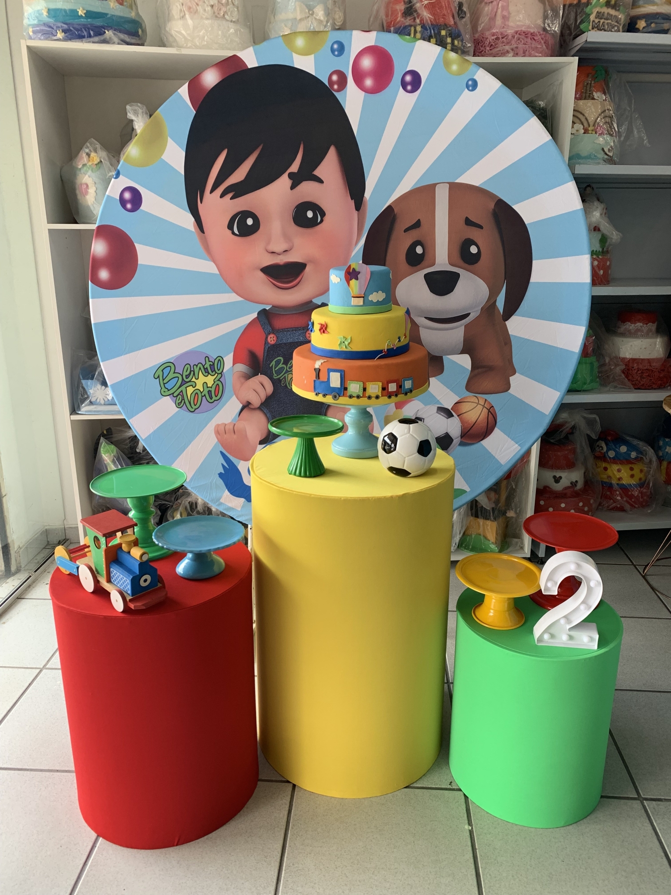 Bento E Totó - Boutique festa locações 