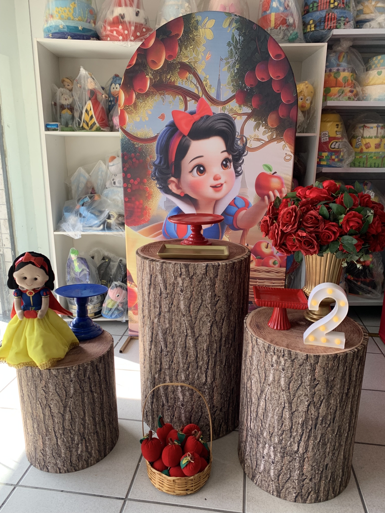 Branca de Neve - Boutique festa locações 
