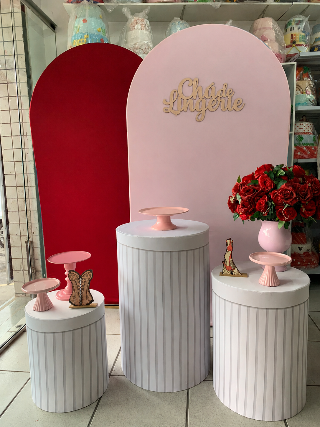 Chá de Lingerie - Boutique festa locações 