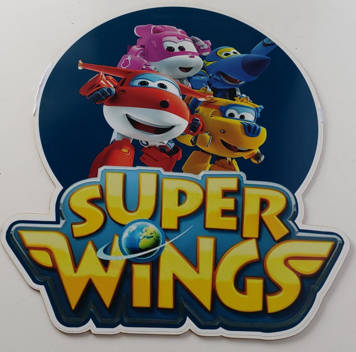 Elipse  Para Painel Super Wings - Boutique festa locações 