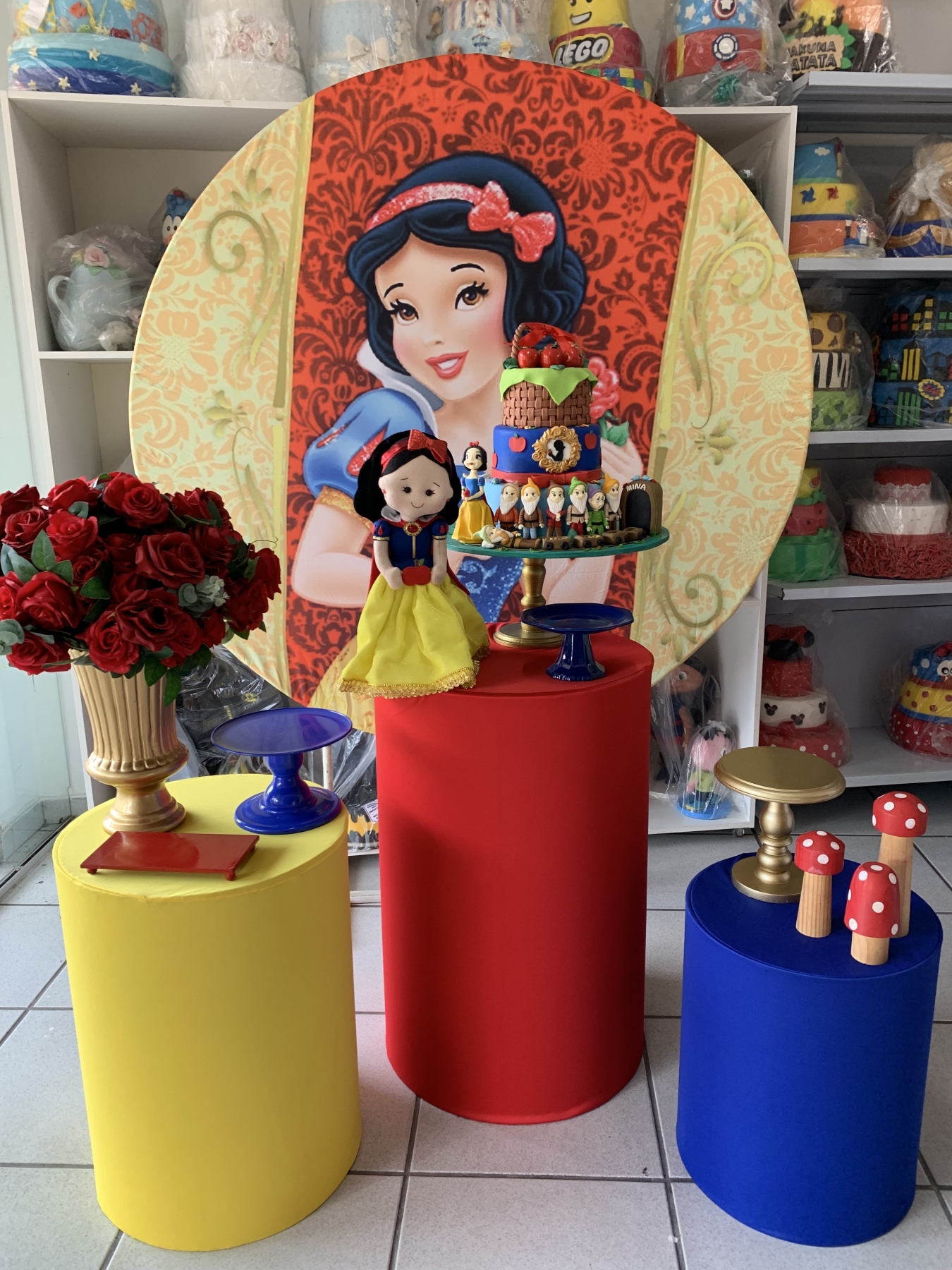 Branca de Neve - Boutique festa locações 