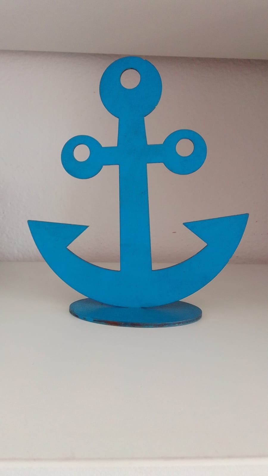 Âncora de Mesa Mdf Fundo Do Mar - Boutique festa locações 