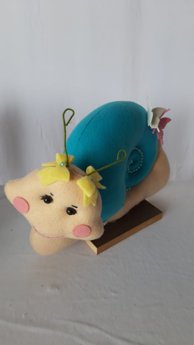 Caracol Feltro  Jardim - Boutique festa locações 