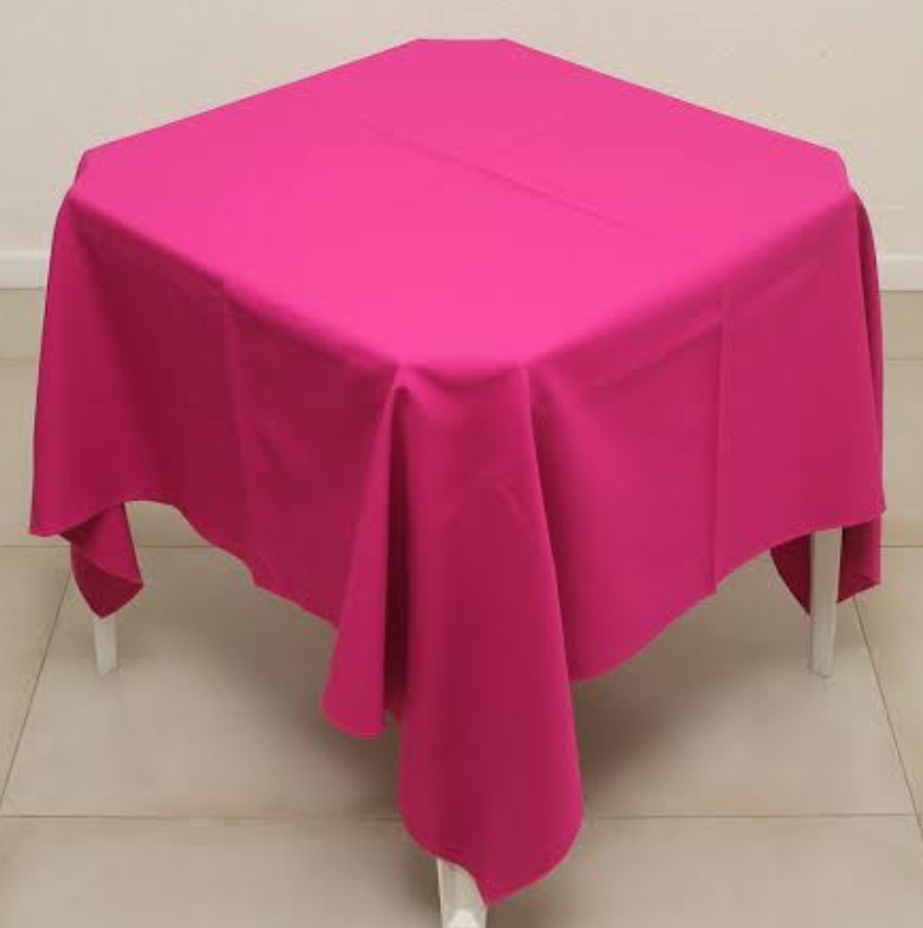 Forro Quadrado 1,50 X 1,50 Rosa Pink - Boutique festa locações 