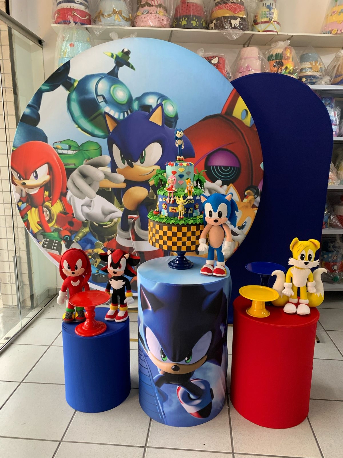 Sonic - Boutique festa locações 