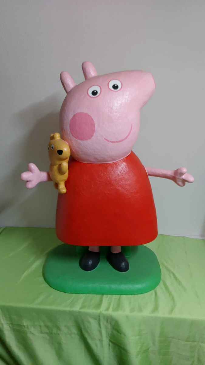 Peppa Pig Fibra - Boutique festa locações 