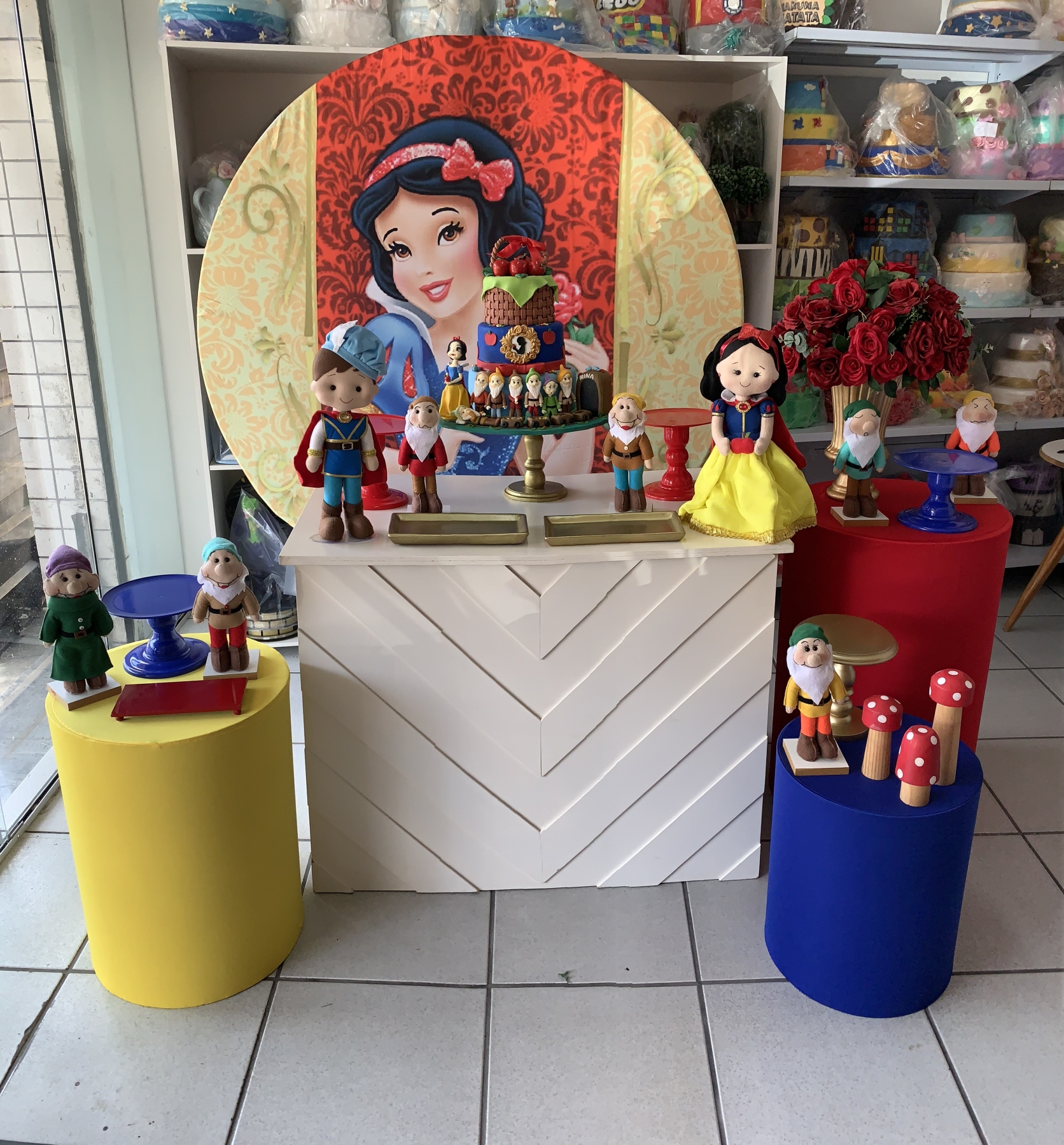 Branca de Neve - Boutique festa locações 