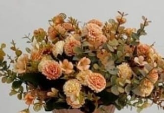 Arranjo de Flor Médio Laranja - Boutique festa locações 