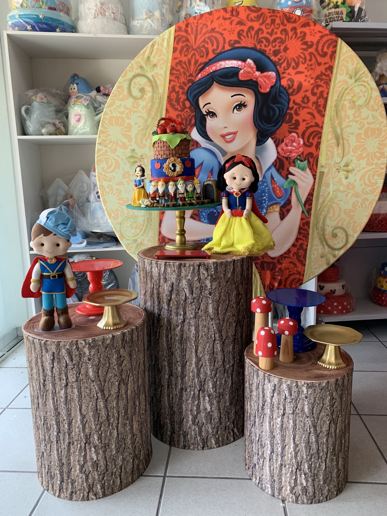 Branca de Neve - Boutique festa locações 