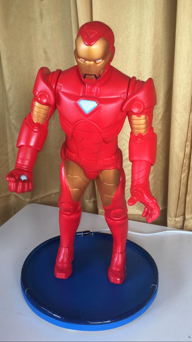 Homem de Ferro Grande  Heróis Vingadores - Boutique festa locações 