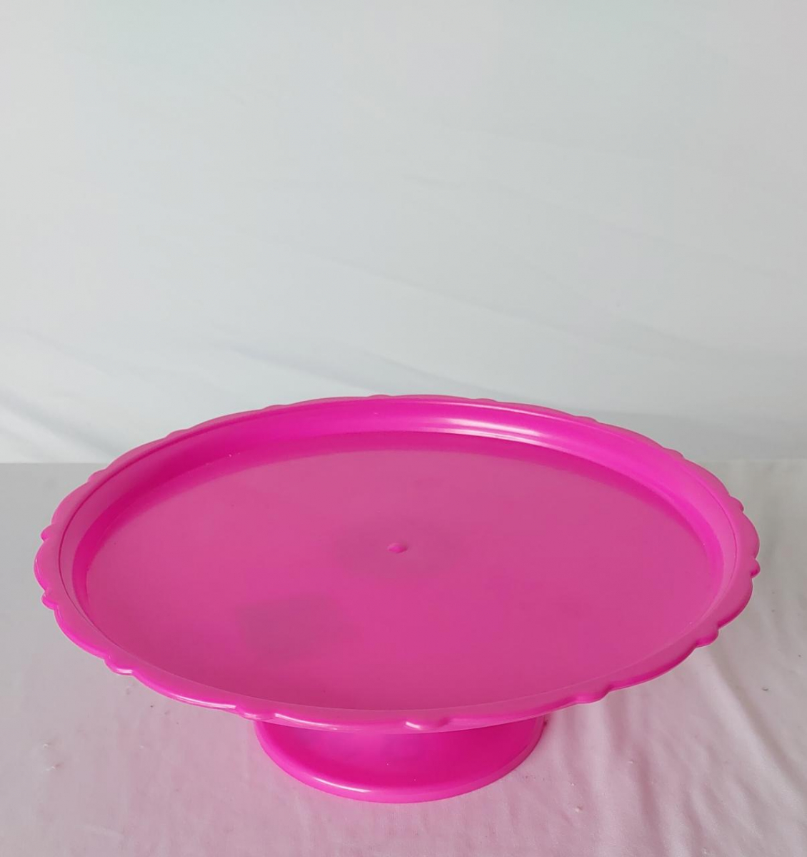 Bandeja Rosa Pink Plástica - Boutique festa locações 