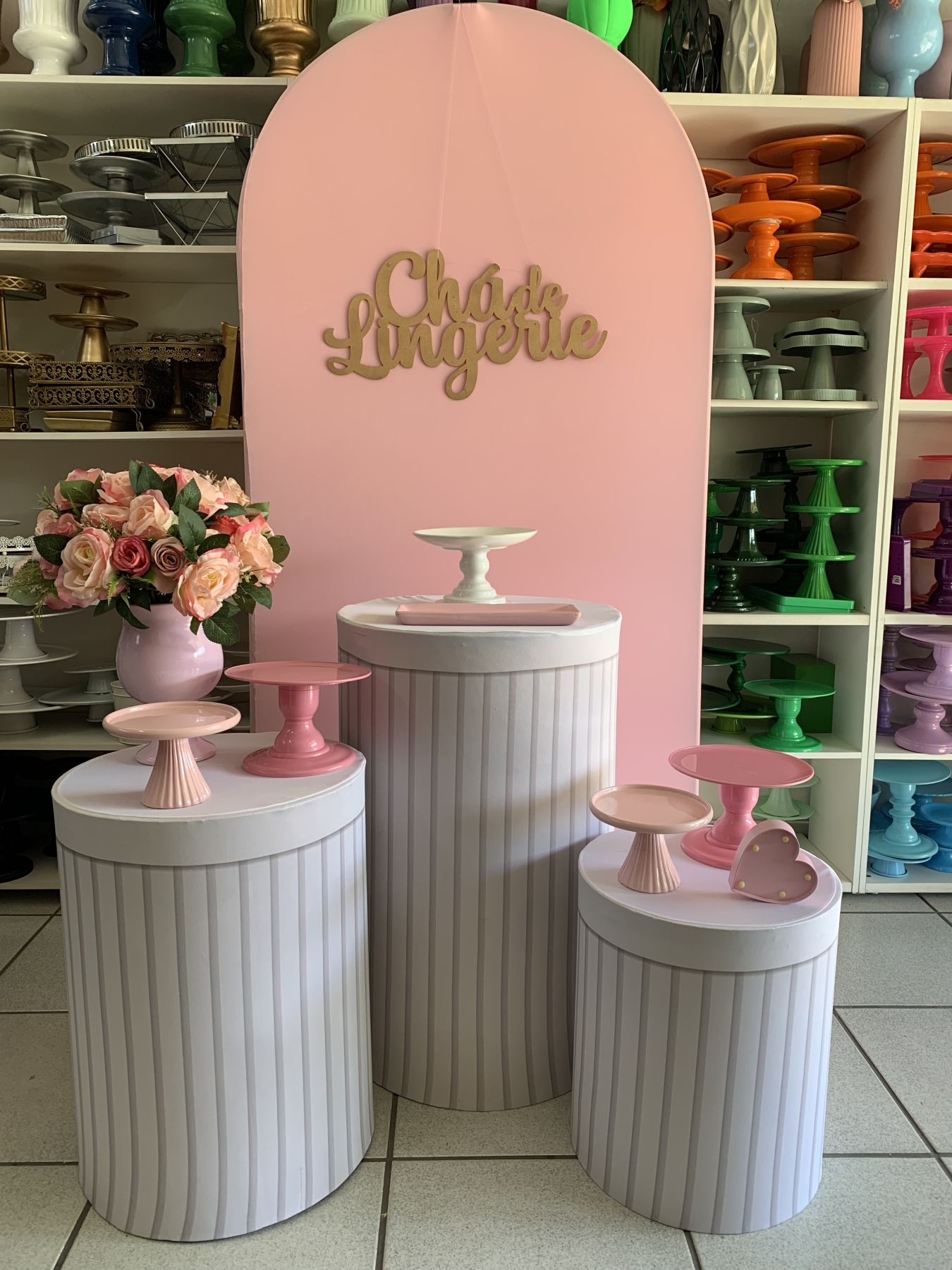 Chá de Lingerie - Boutique festa locações 