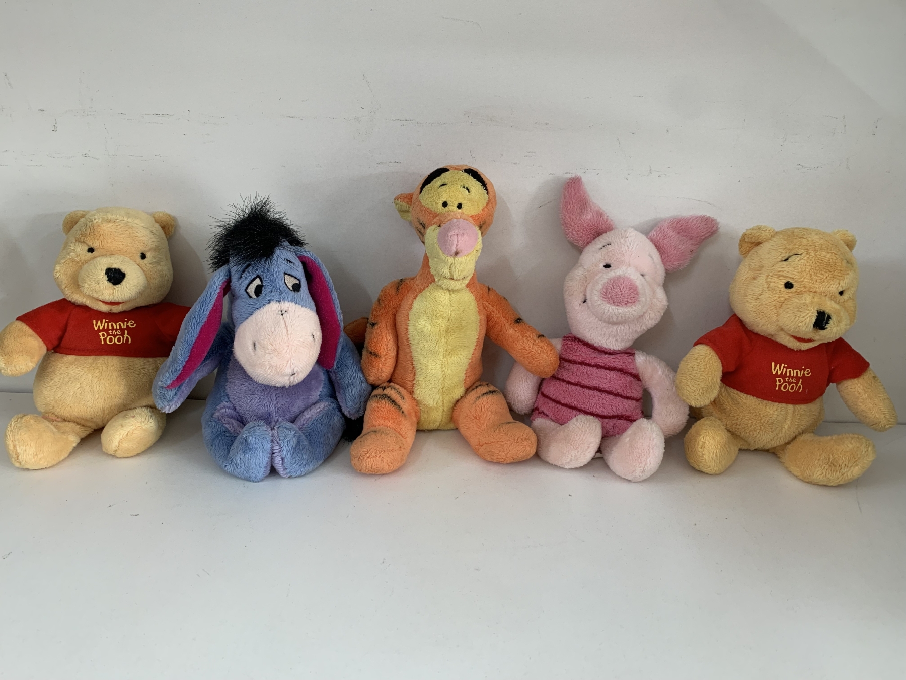 Kit 5 Personagens Pequenos Ursinho Pooh - Boutique festa locações 