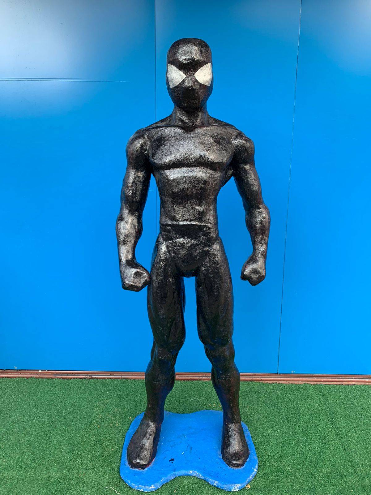 Homem Aranha Preto Fibra - Boutique festa locações 