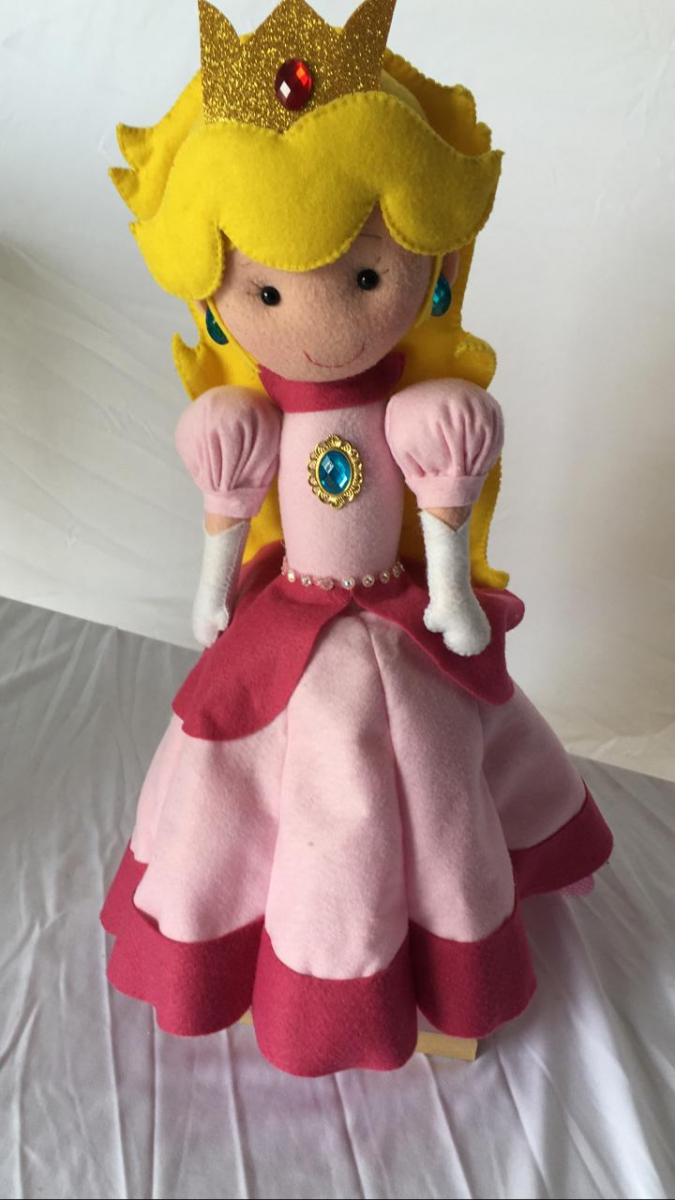Princesa Mario Feltro - Boutique festa locações 