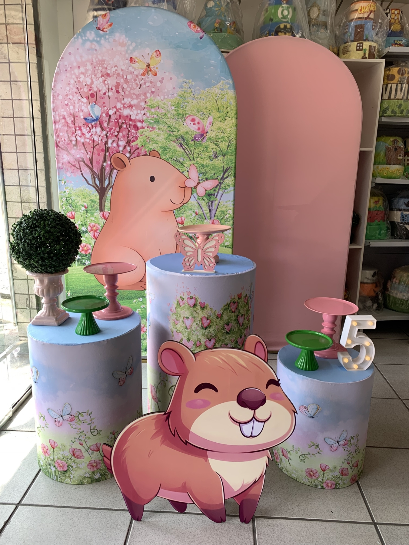 Capivara - Boutique festa locações 
