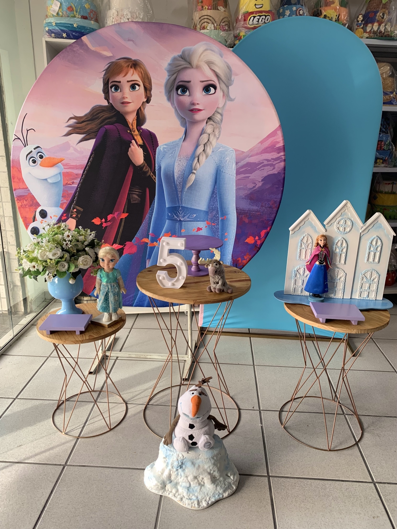 Frozen - Boutique festa locações 