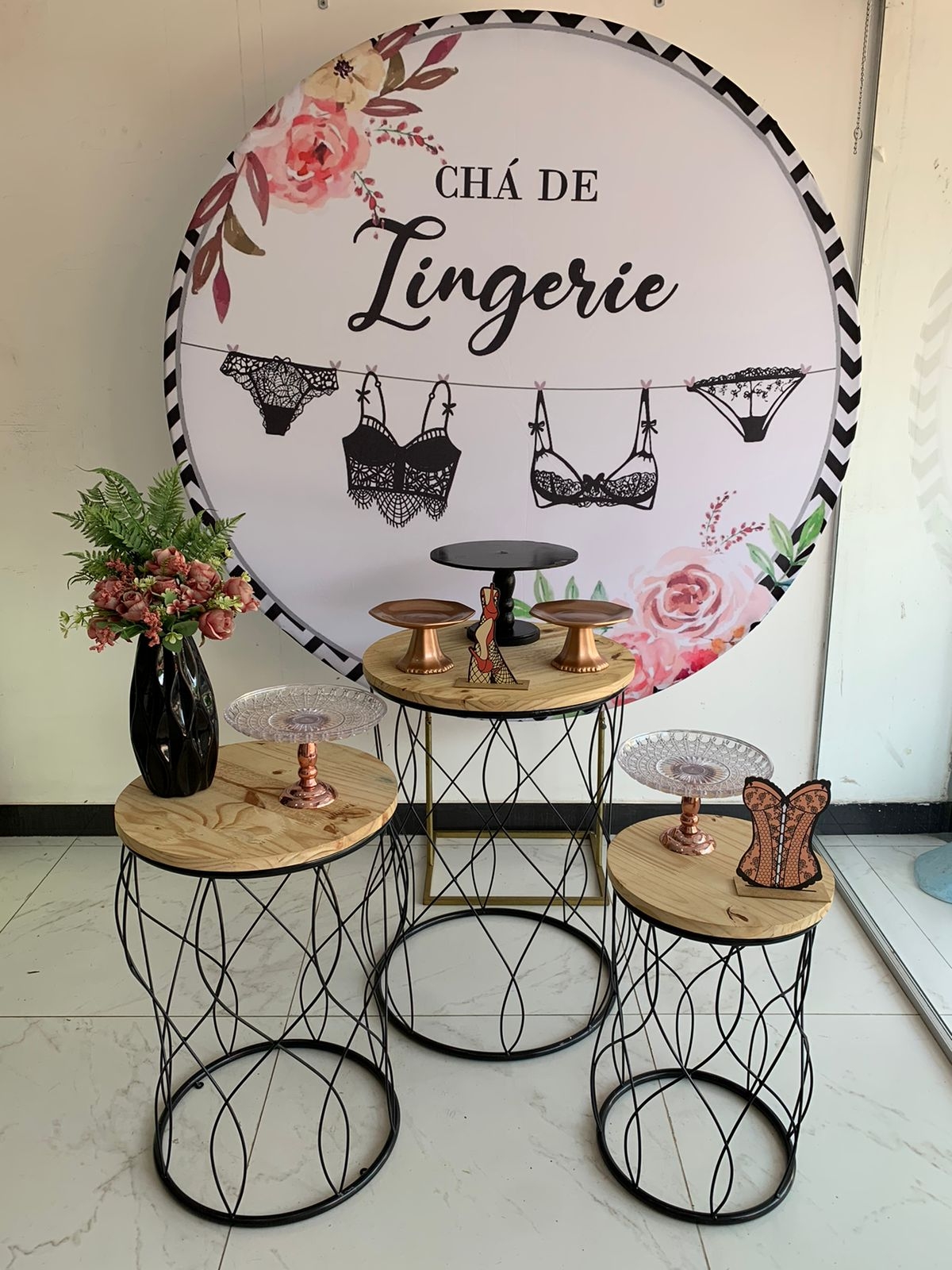 Cha de Lingirie - Boutique festa locações 