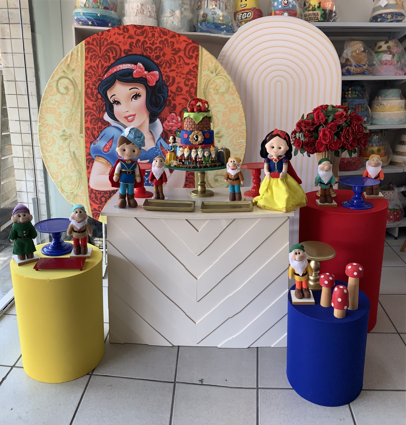 Branca de Neve - Boutique festa locações 