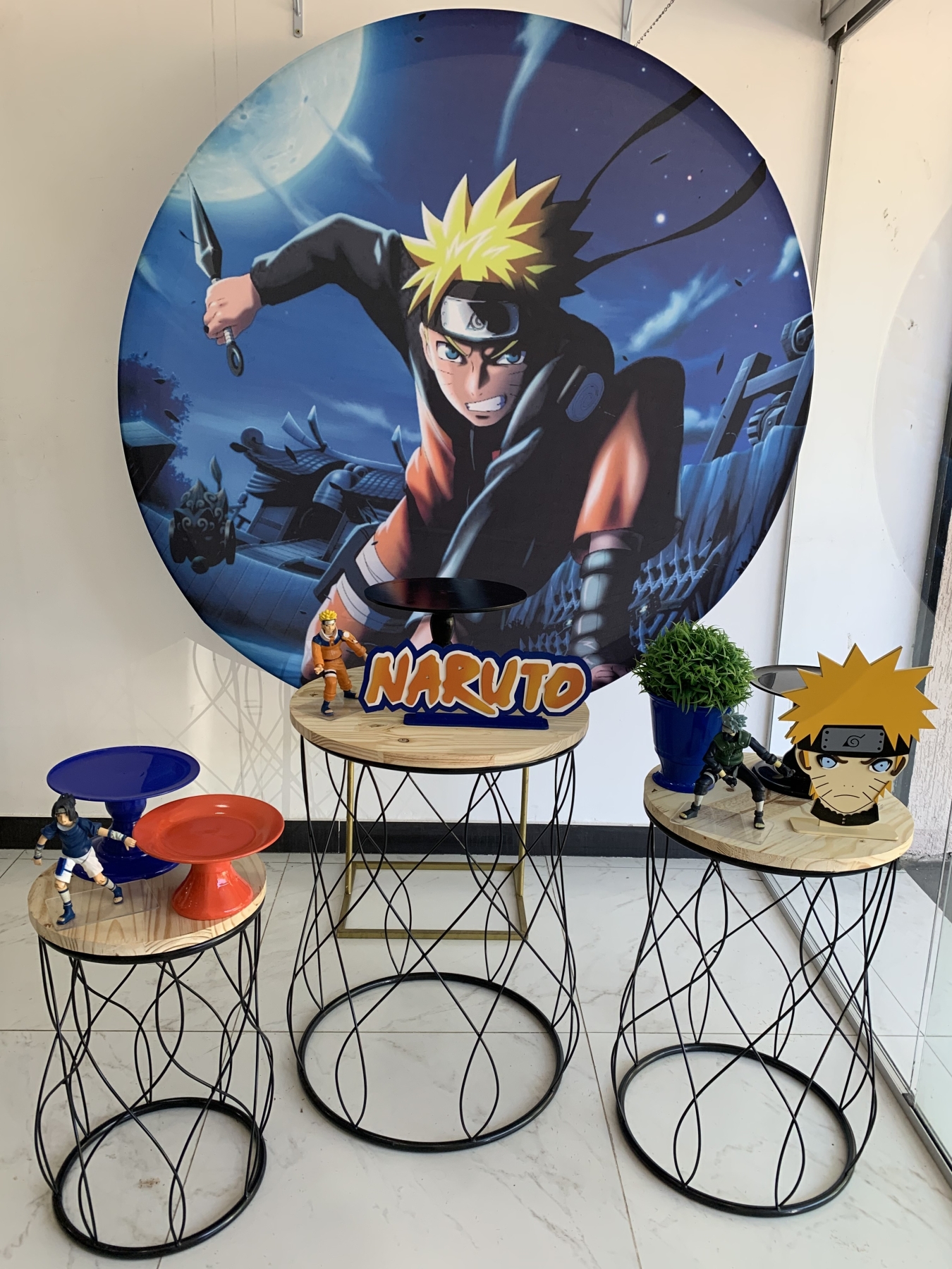 Naruto - Boutique festa locações 