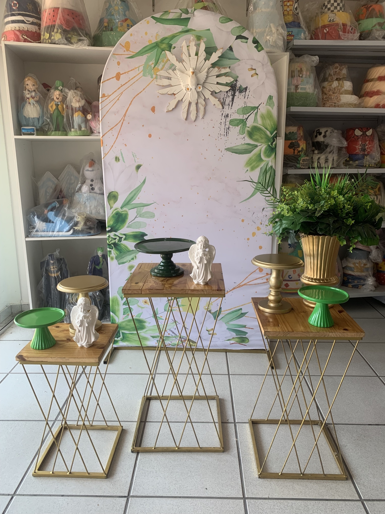 Floral Verde - Boutique festa locações 