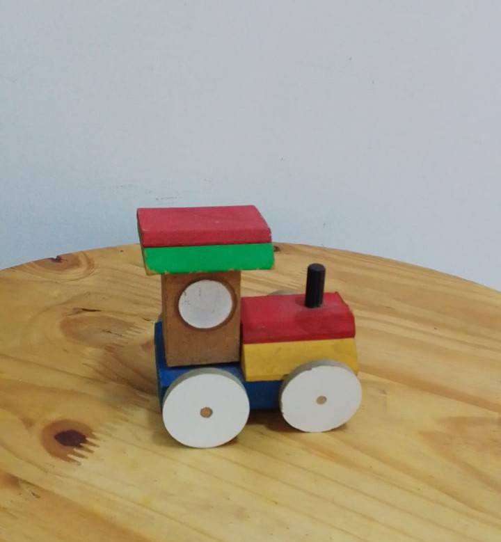 Trenzinho Madeira Mdf Brinquedo - Boutique festa locações 