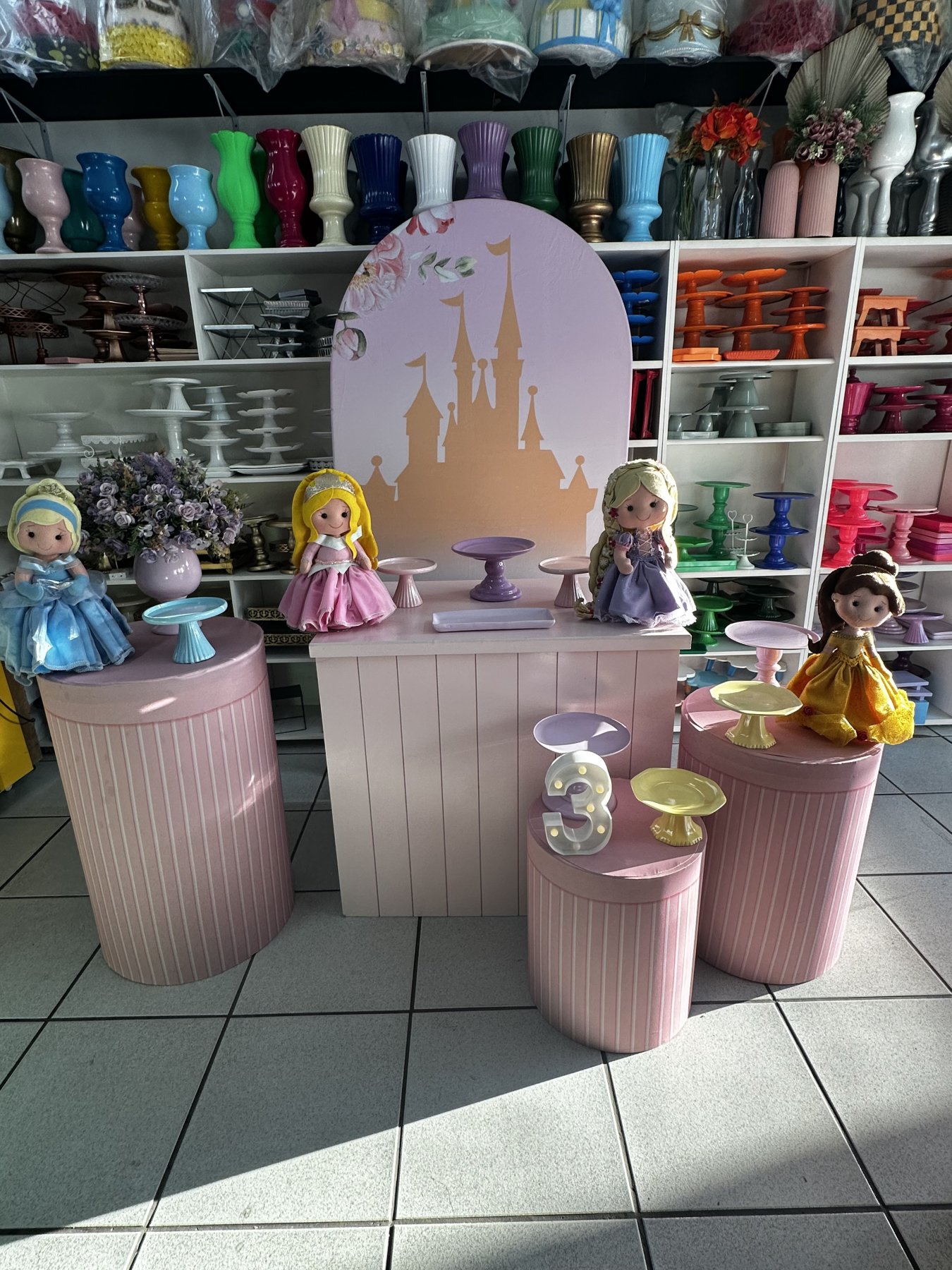 Princesas - Boutique festa locações 