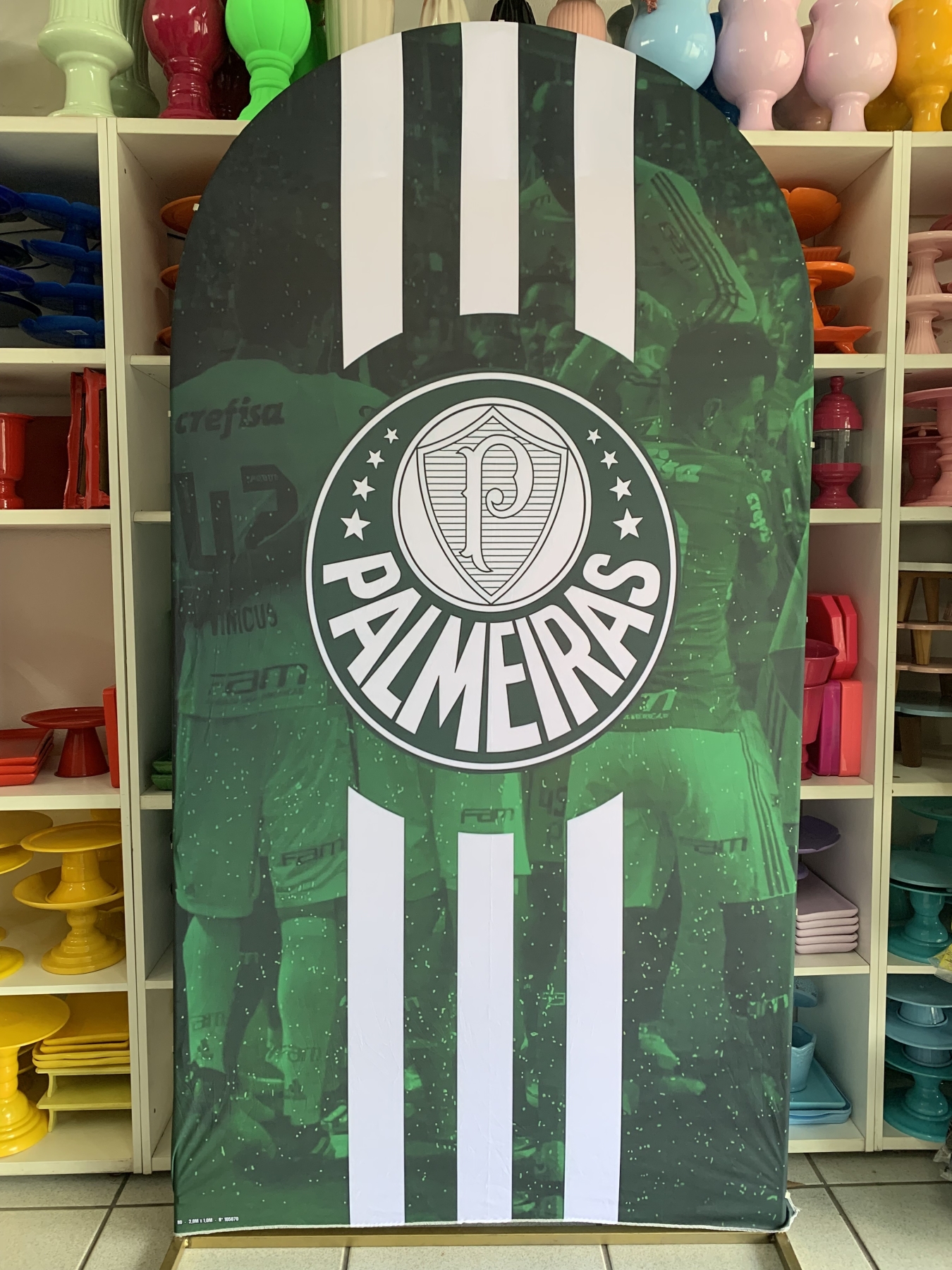 Capa Painel Romano Palmeiras - Boutique festa locações 