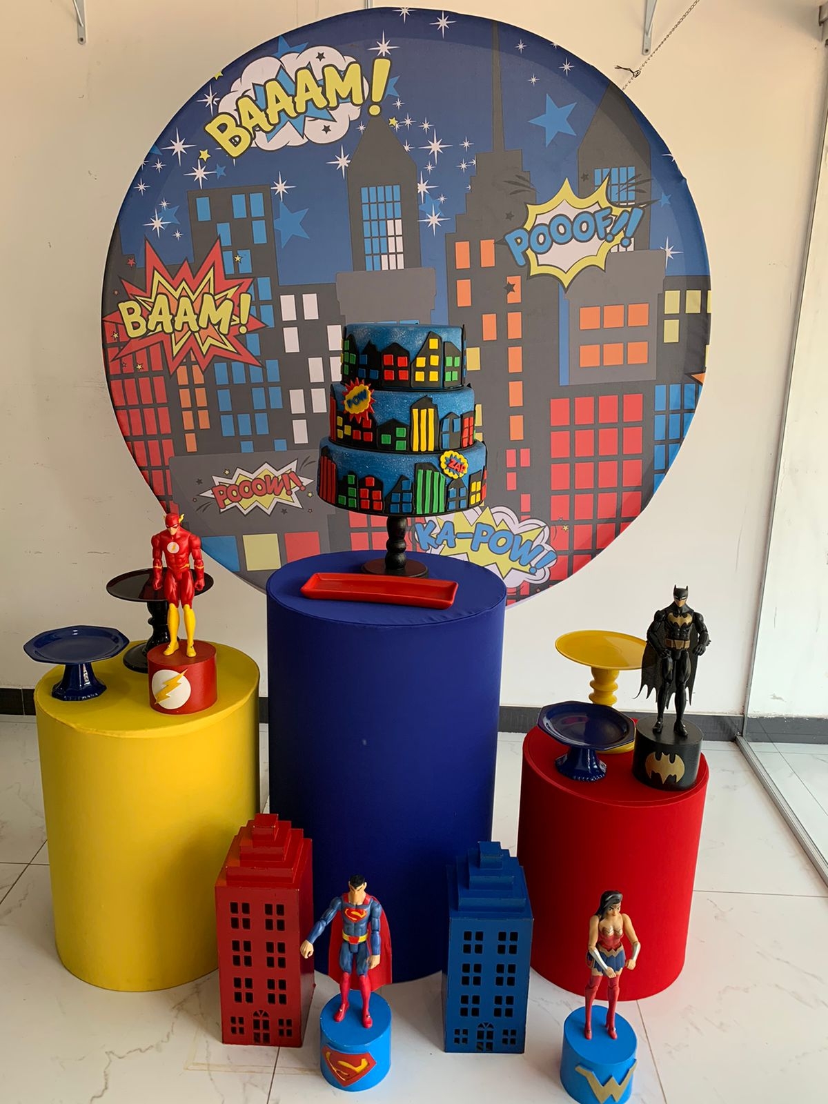 Liga da Justiça - Boutique festa locações 