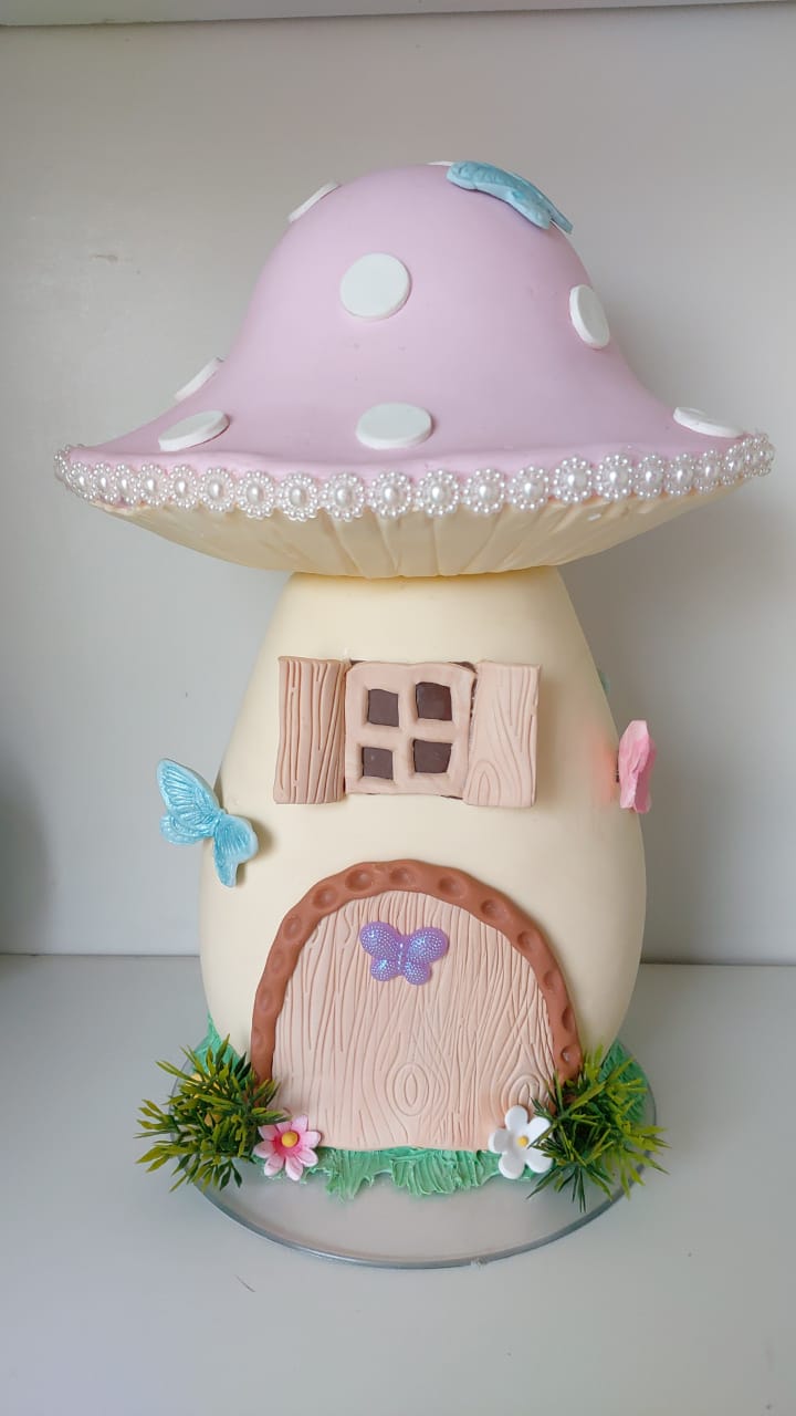 Cogumelo Biscuit Jardim - Boutique festa locações 