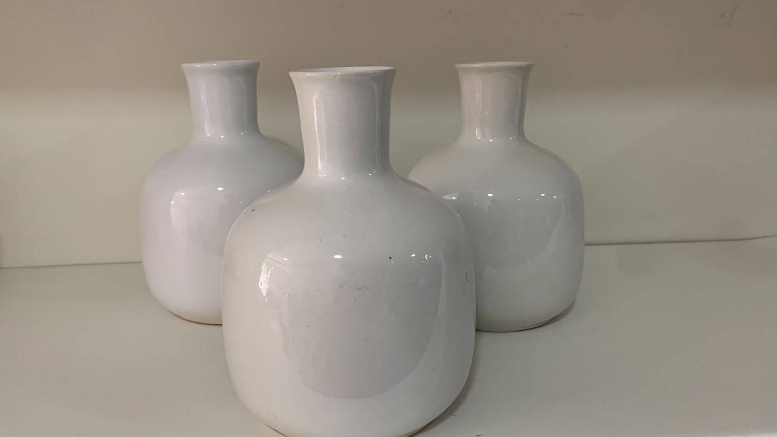 Vaso Branco Bico Porcelana - Boutique festa locações 