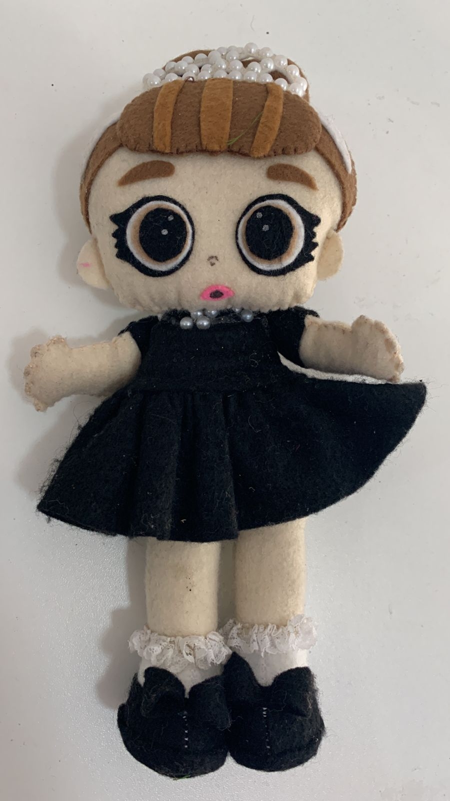 Boneca  Feltro Lol - Boutique festa locações 