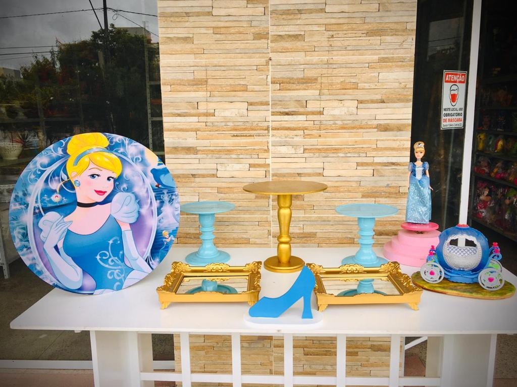 Kit Cinderela - Boutique festa locações 