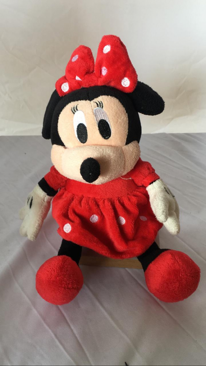 Pelúcia Minnie Vermelha M - Boutique festa locações 