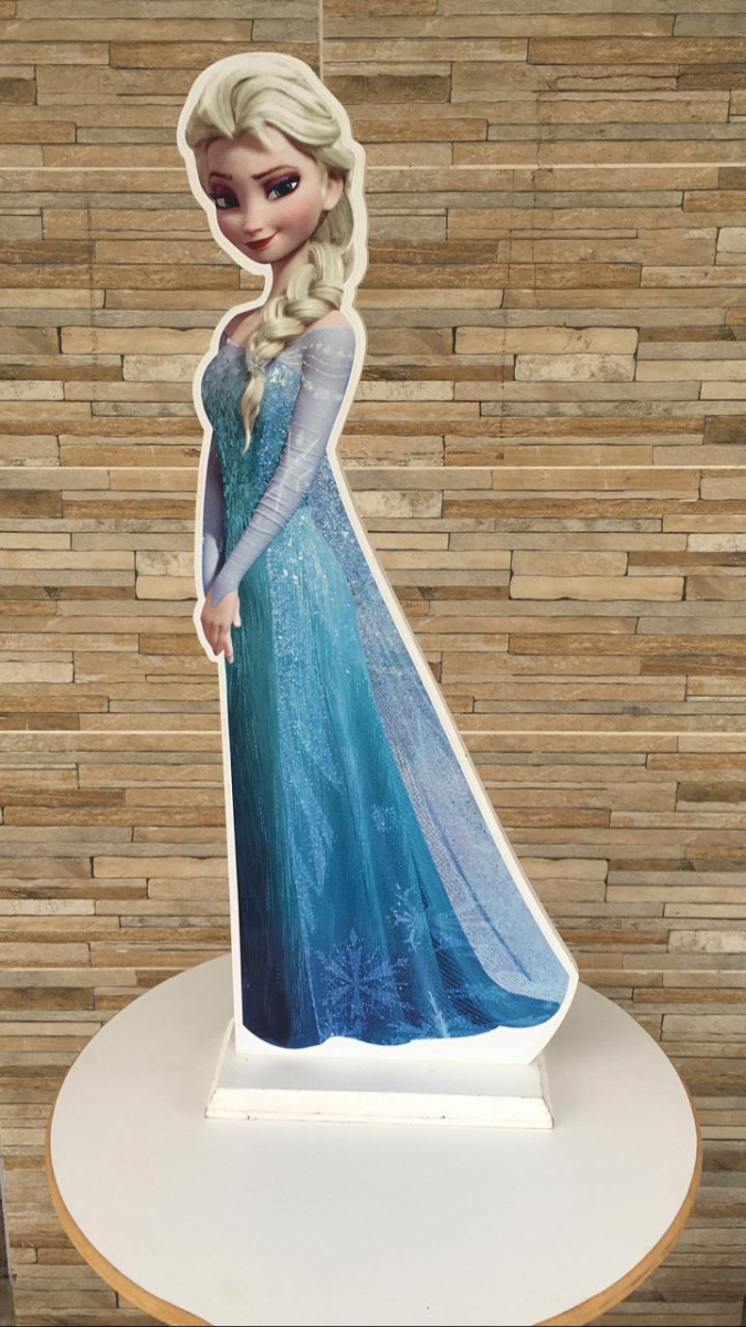 Display Mdf Elsa Frozen - Boutique festa locações 