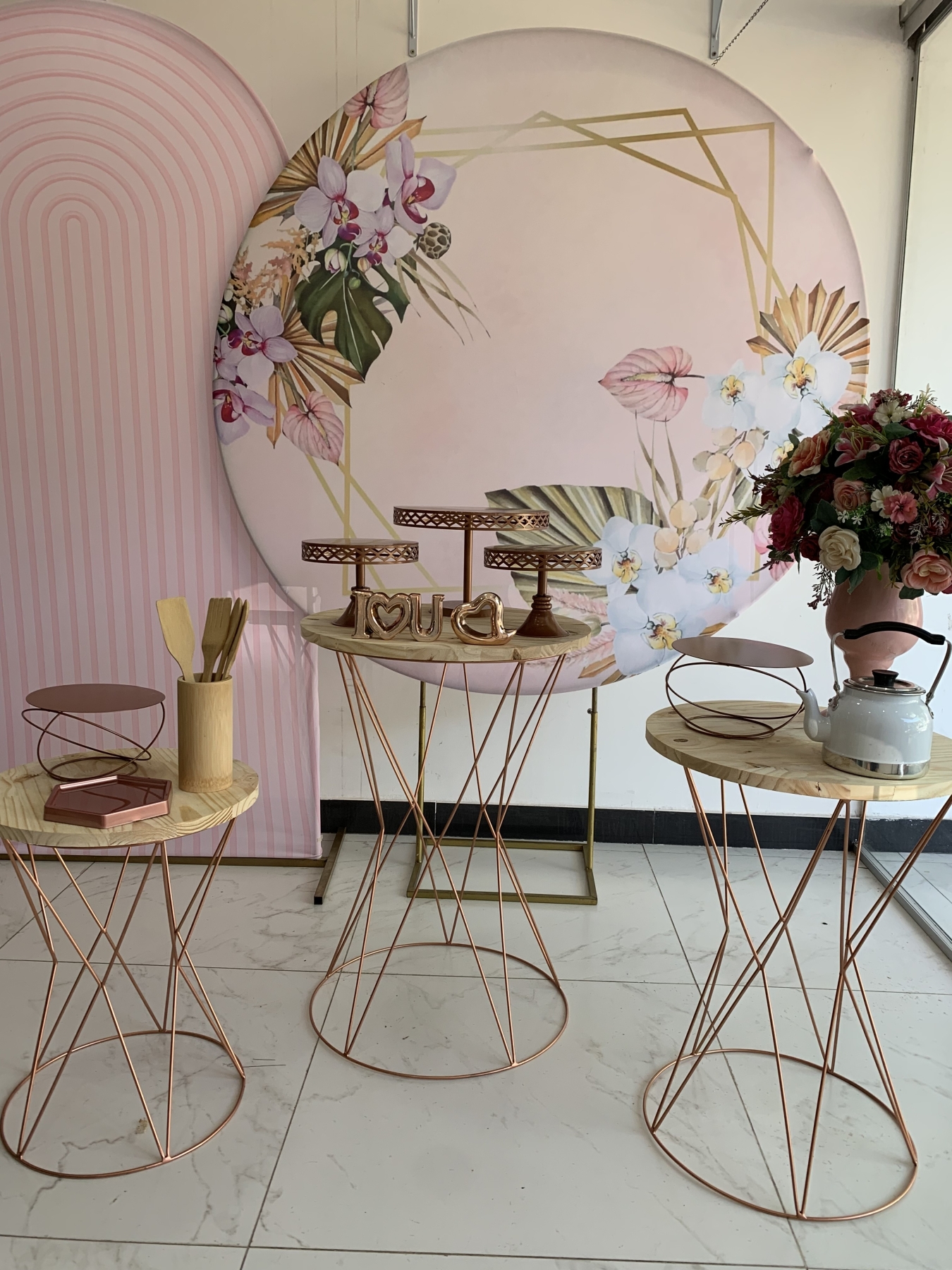 Floral Romântico - Boutique festa locações 