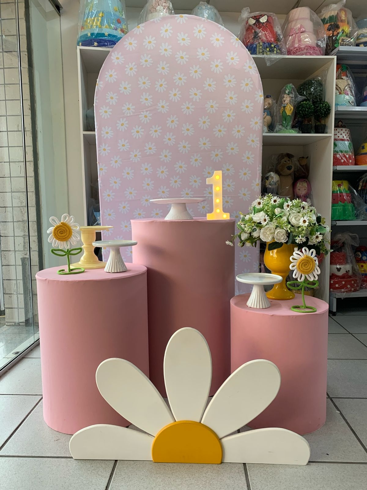 Margaridas - Boutique festa locações 