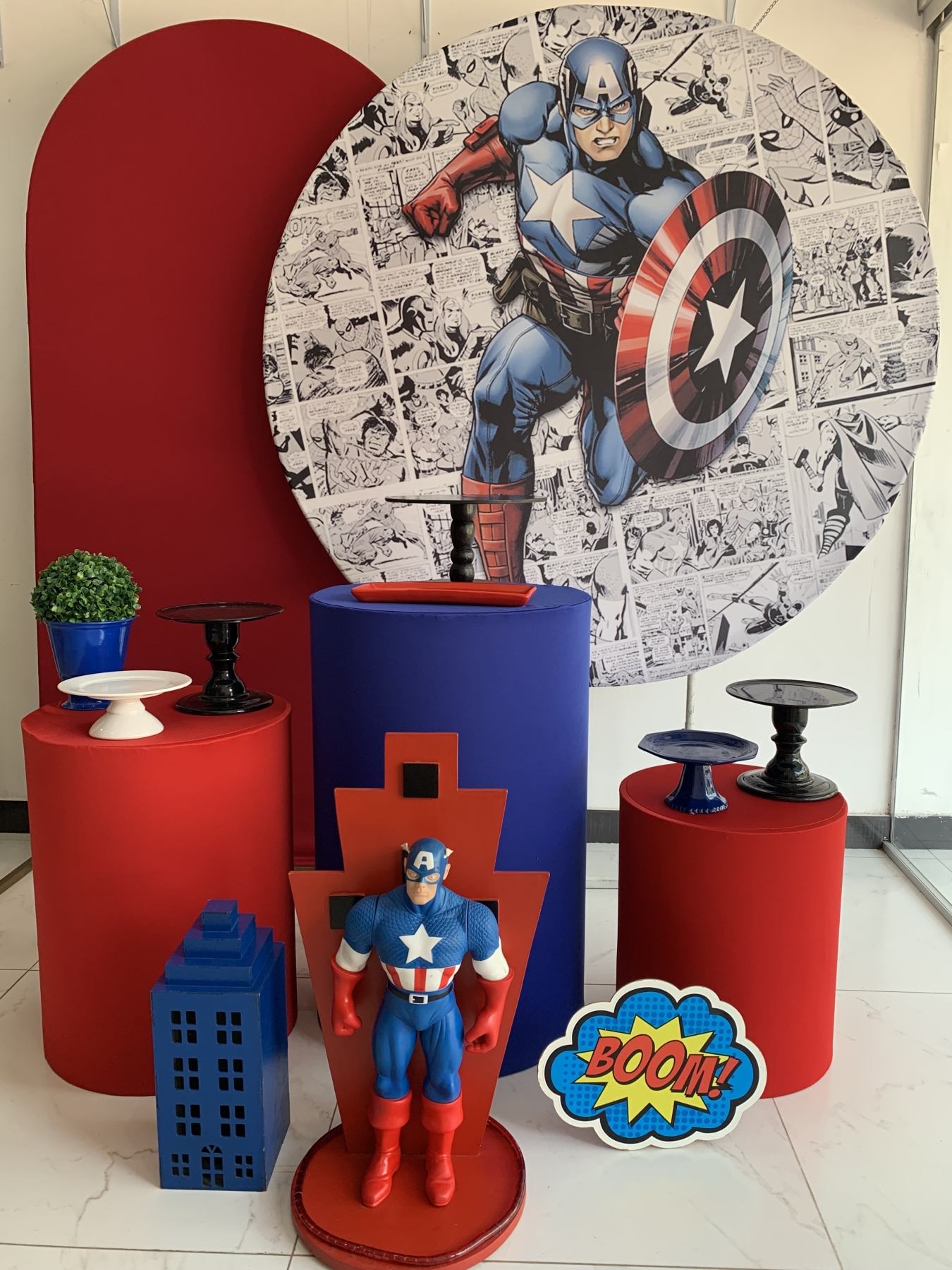 Capitão América - Boutique festa locações 