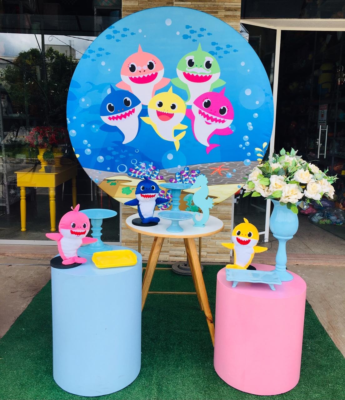 Baby Shark - Boutique festa locações 